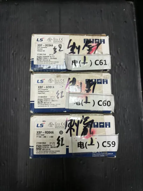 LS Electric XBF-AD08A; XBF-DC04A; XBF-RD04A PLC Module product photo 3
