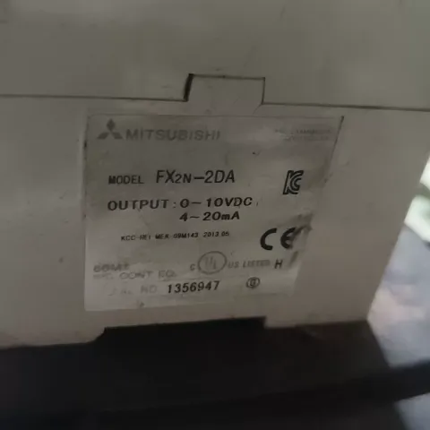 Mitsubishi Electric FX2N-48MR-001; FX2N-2DA PLC Module product photo 2