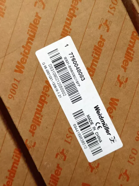 Weidmüller 7760048083 / IES31-SW6/2SC/1SFP Industrial Sensor product photo 3