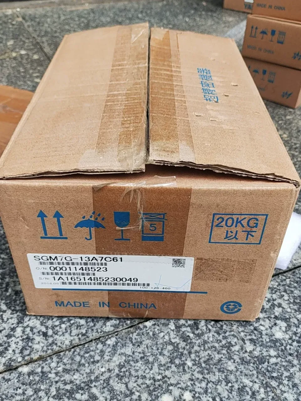 Yaskawa SGM7G-13A7C61 Motor & Drive Component product photo 1