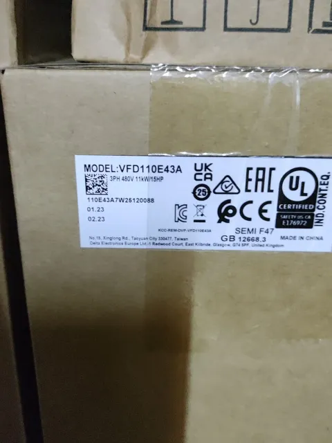 Delta VFD110E43A Motor & Drive Component product photo 2
