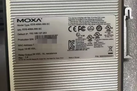 MOXA EDS-408A-MM-SC Industrial Sensor product photo 1
