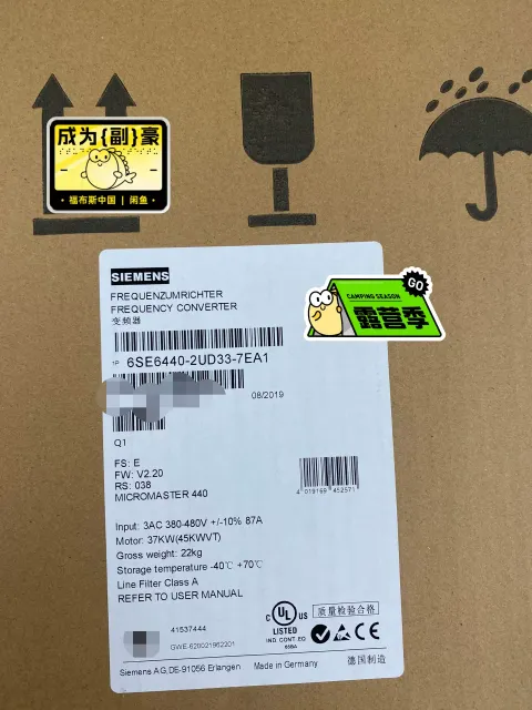 White Label 6SE6440-2UD33-7EA1 Motor & Drive Component product photo 1