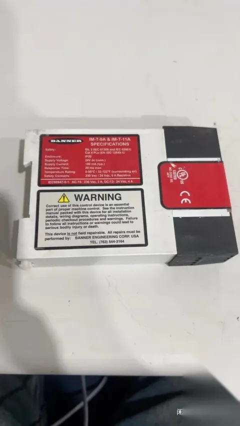 Banner Engineering IM-T-11A / 61424 Industrial Relay product photo 1