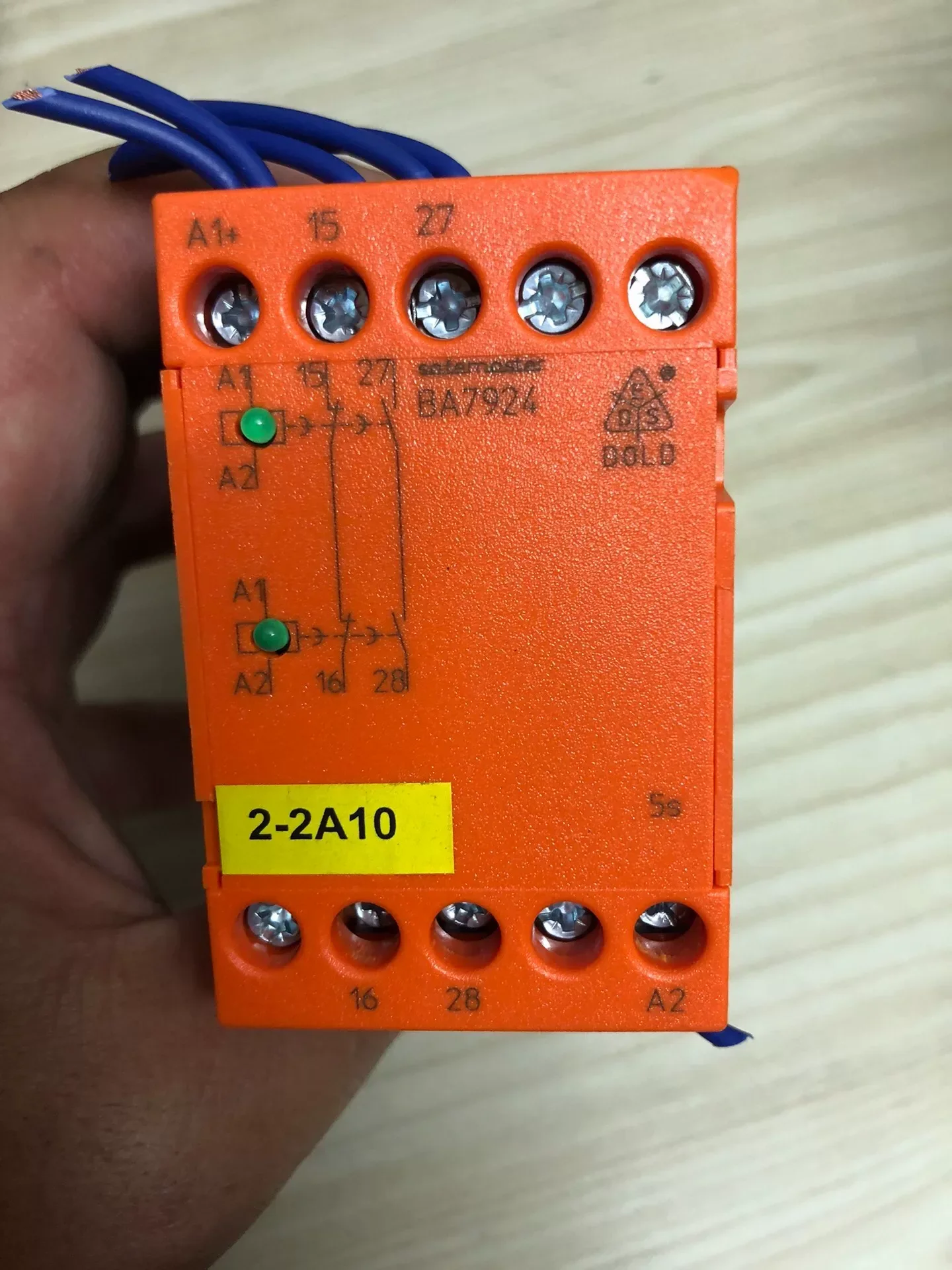 DOLD BA7924.21/002/61 Industrial Relay product photo 1