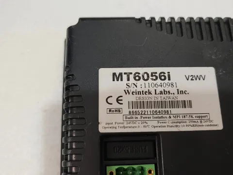 Weintek / WEINVIEW MT6056i V2WV Industrial Automation Component product photo 3