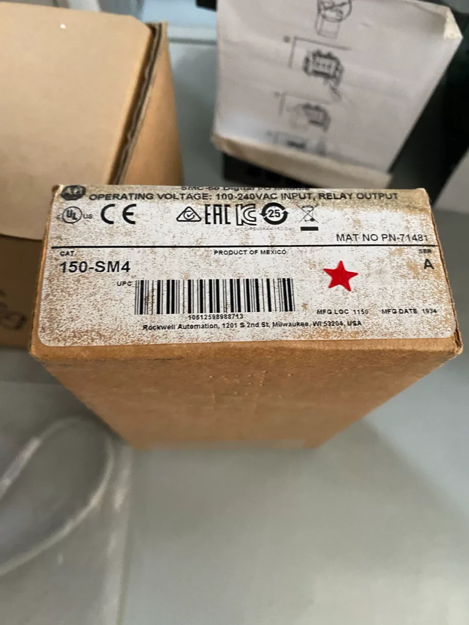 Allen-Bradley 150-SM4 Series A Motor & Drive Component product photo 1