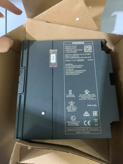 Siemens 6ES7 307-1EA01-0AA0 Power Electronics Module — product photo 16 of 19