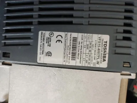 Toshiba VFS15-4007PL-W Motor & Drive Component product photo 4