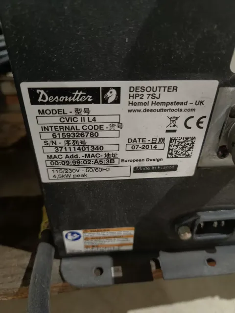Desoutter CVIC II L4 / 6159326780 Industrial Control Board — product photo 3 of 16