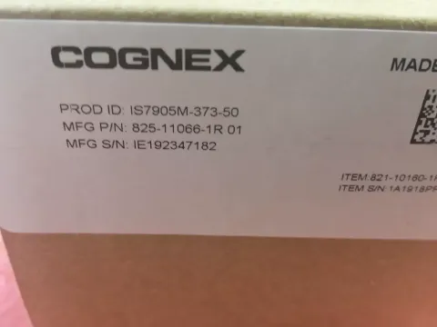 Cognex IS7905M-373-50 / P/N 825-11066-1R 01 Industrial Automation Component product photo 3