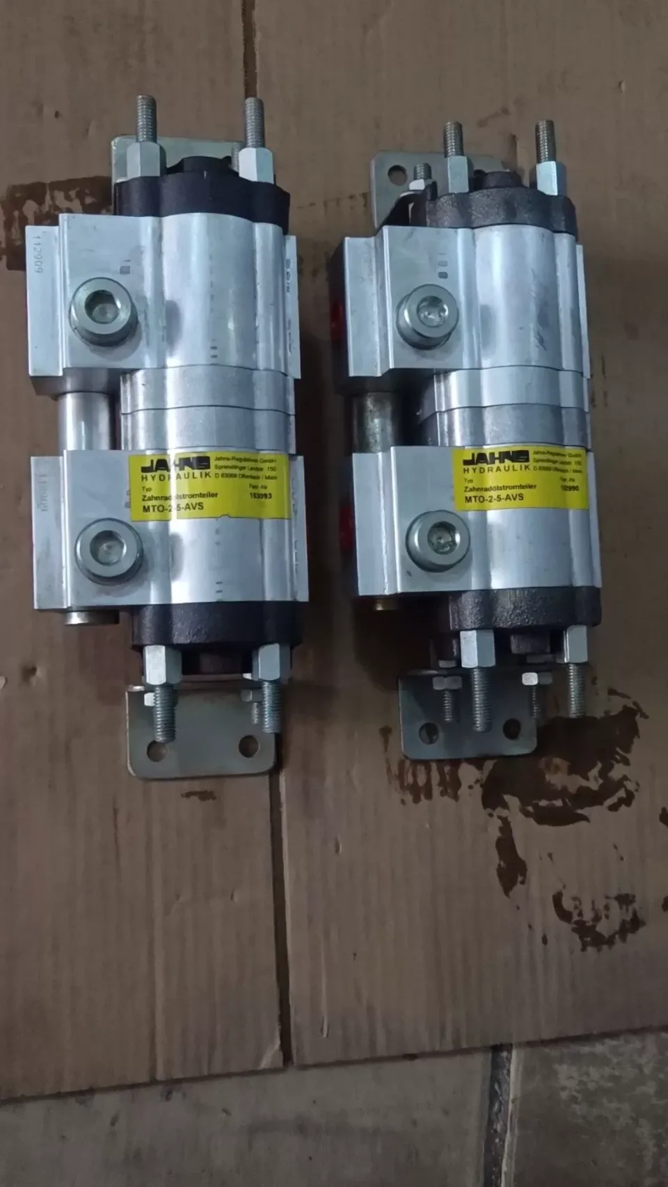 Jahns Hydraulik MTO-2-5-AVS Industrial Automation Component product photo 1