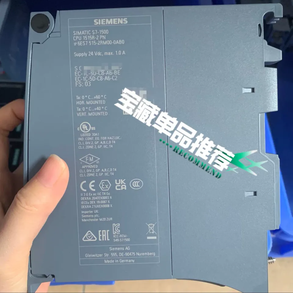Siemens 6ES7515-2RM00-0AB0 PLC Module product photo 1