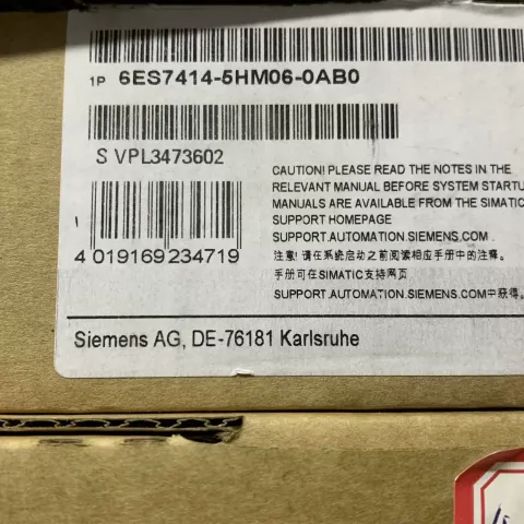 Siemens 6ES7414-5HM06-0AB0 Industrial Automation Component — product photo 5 of 5