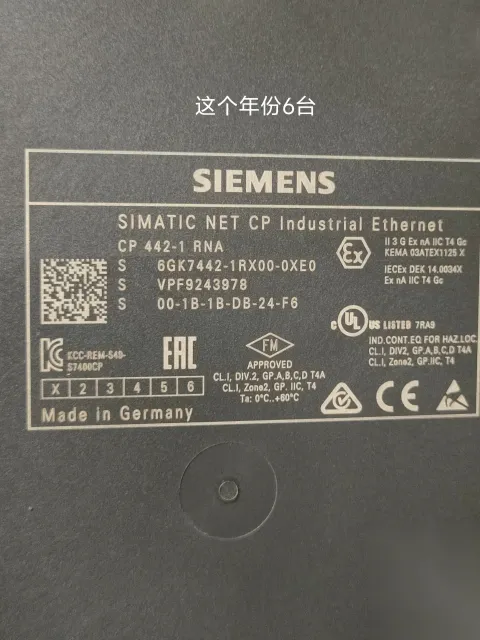 Siemens 6GK7442-1RX00-0XE0 Industrial Automation Component — product photo 12 of 18