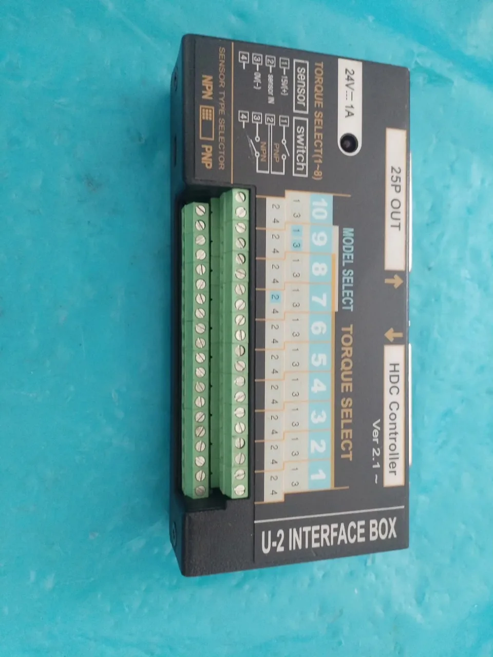 Unbranded Industrial U-2 INTERFACE BOX Ver.2.1 I/O Module product photo 1