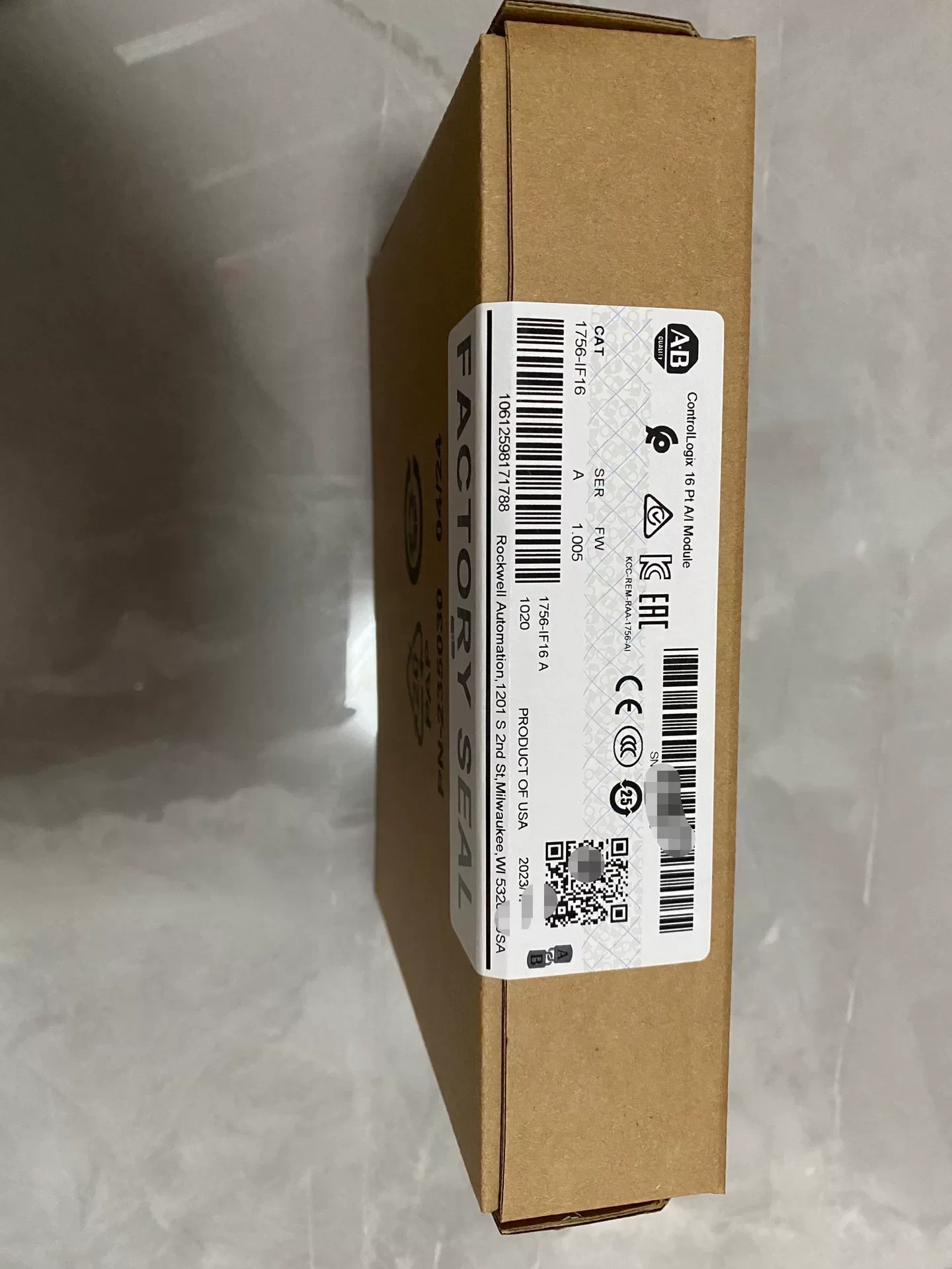 Allen-Bradley / Rockwell Automation 1756-IF16/A Industrial Control Board product photo 1
