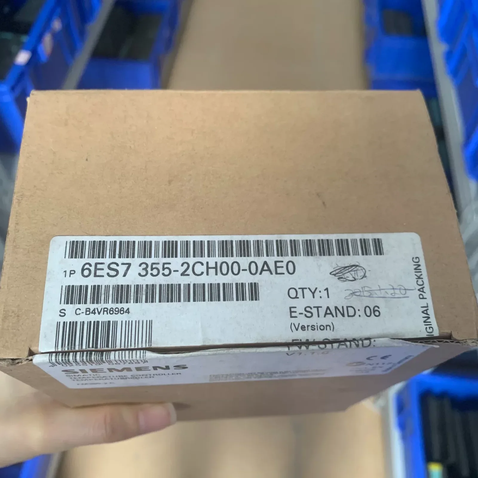 Siemens 6ES7355-2CH00-0AE0 PLC Module product photo 1