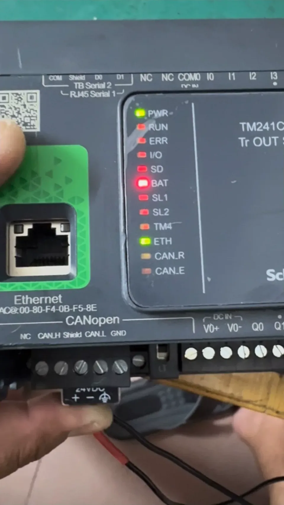Schneider Electric TM241CEC24T PLC Module product photo 1
