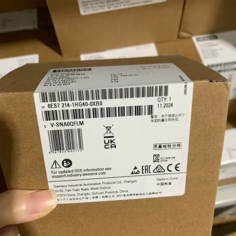 Siemens 6ES7214-1HG40-0XB0 PLC Module — product photo 12 of 17