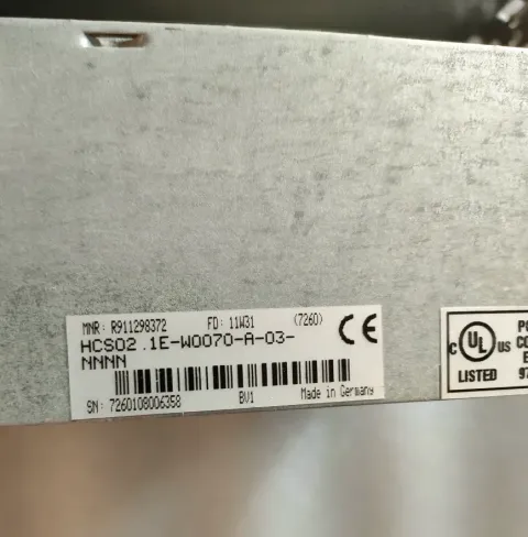 Bosch Rexroth HCS02.1E-W0070-A-03-NNNN Motor & Drive Component — product photo 2 of 6