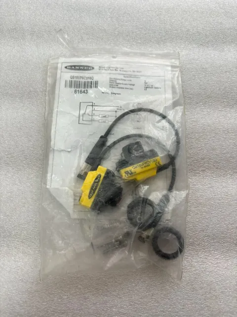 Banner Engineering QS18VP6CV15Q Industrial Sensor product photo 1