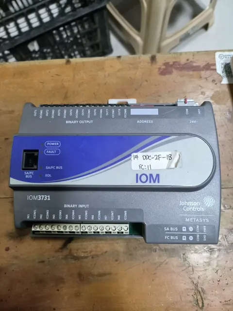 Johnson Controls MS-IOM3731-0A Industrial Automation Component — product photo 17 of 22