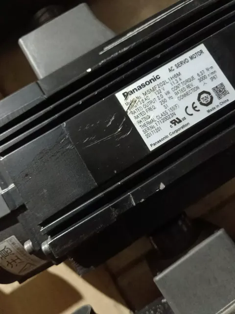 Panasonic MSMF202L1H6M Motor & Drive Component — product photo 3 of 18