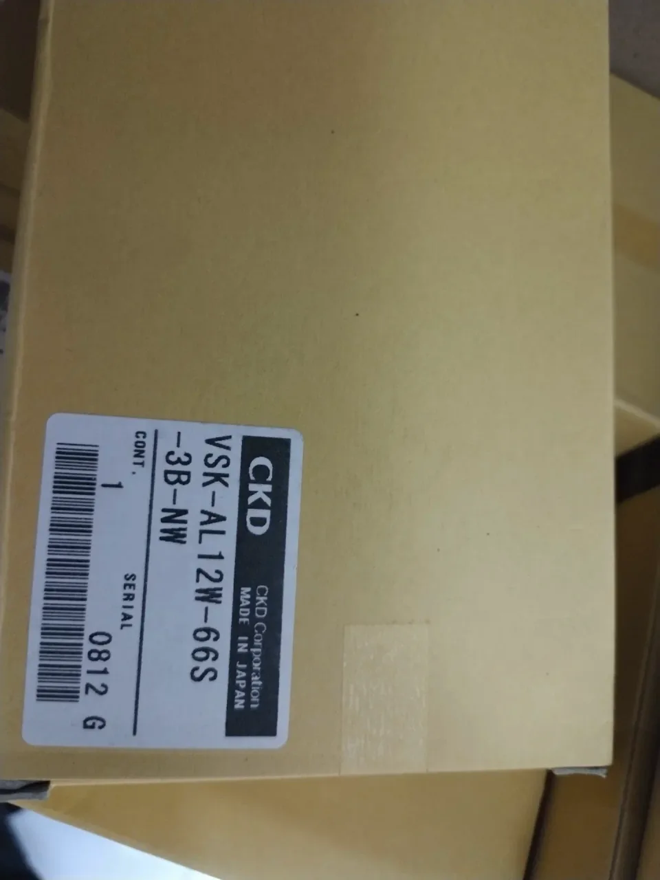 CKD VSK-AL12W-66S-3B-NW Industrial Automation Component product photo 1