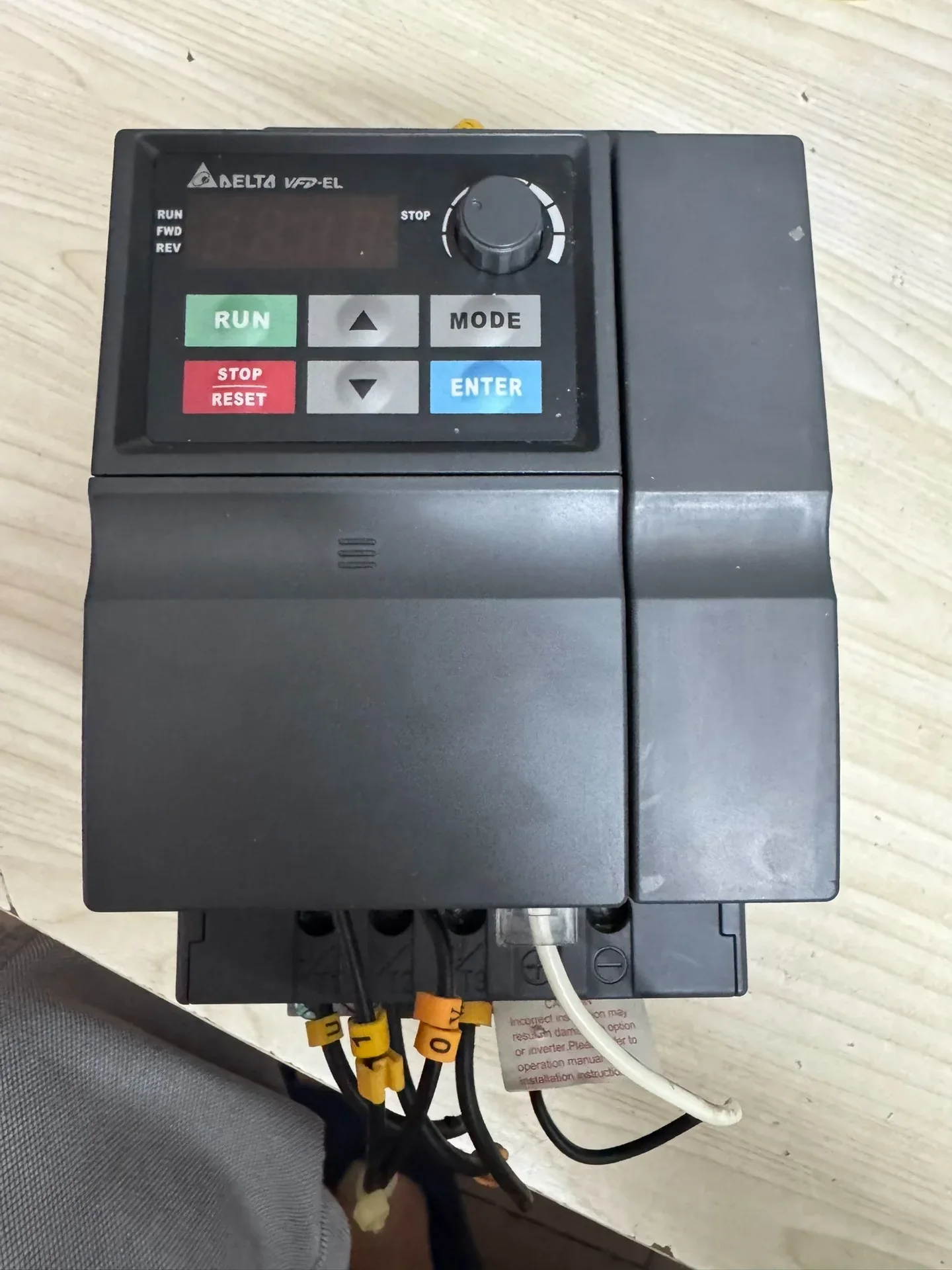 Delta VFD037EL43A Motor & Drive Component — product photo 1 of 9