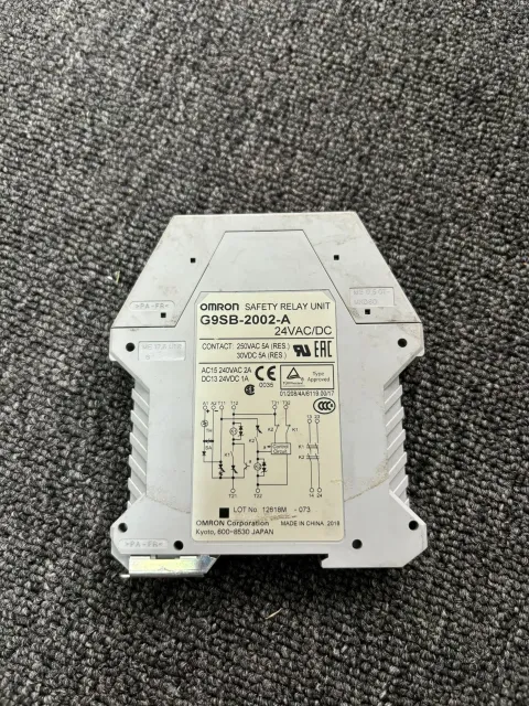 OMRON G9SB-2002-A Industrial Relay product photo 1