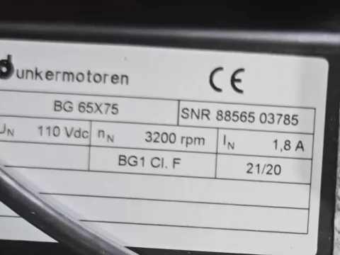 Dunkermotoren BG 65X75 / material no. 88565 03785 Motor & Drive Component product photo 5