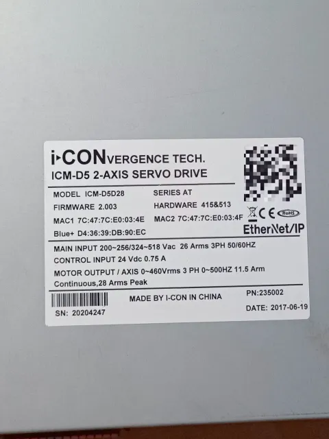 i-CON / i-CONvergence Tech 235002 Motor & Drive Component product photo 1