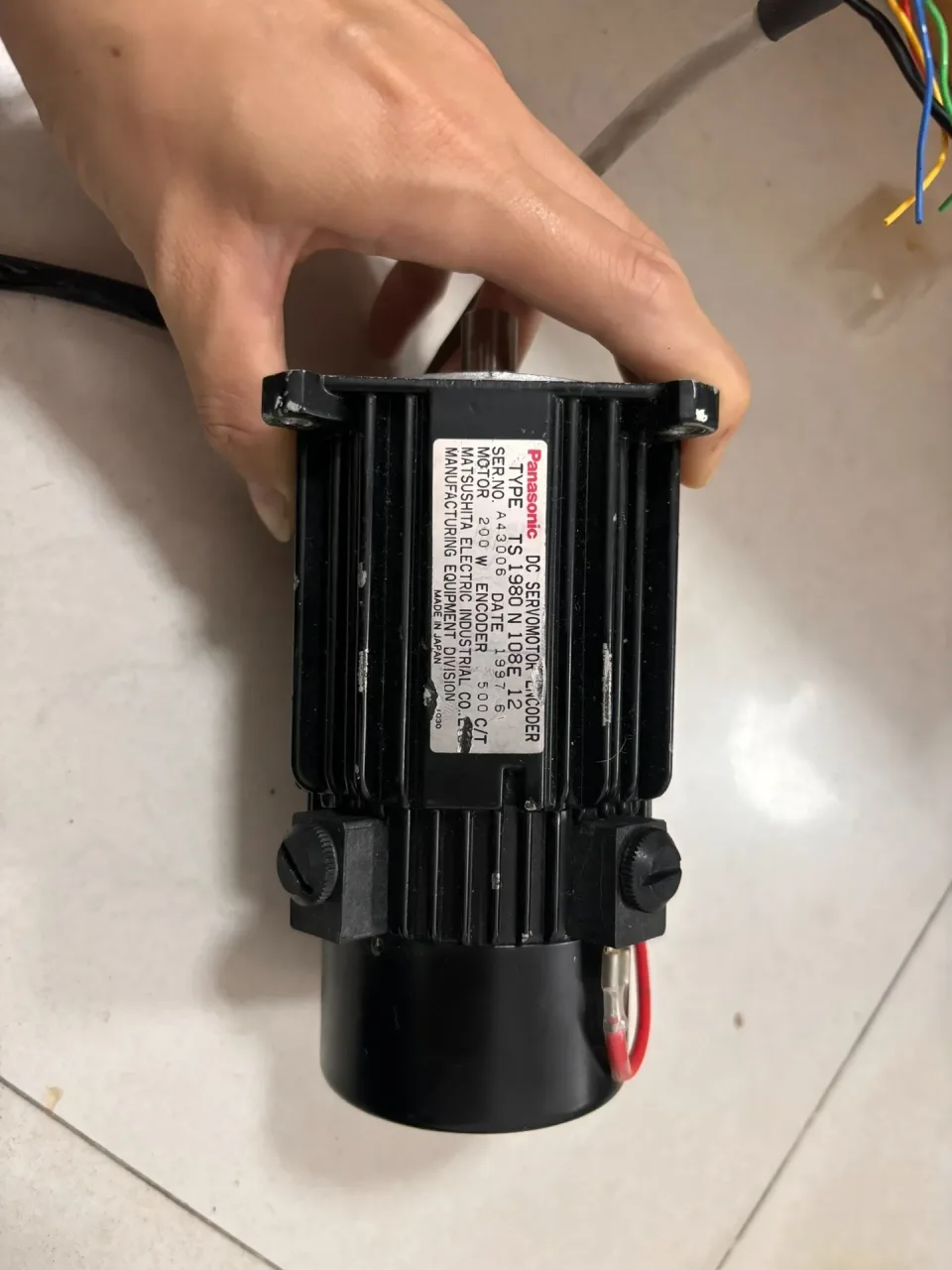 Panasonic / Matsushita TS1980N108E12 Motor & Drive Component product photo 1