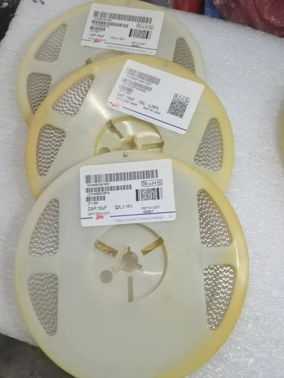 Fenghua Advanced 0805B106K100NT; 0805F106M100NT Industrial Automation Component product photo 1