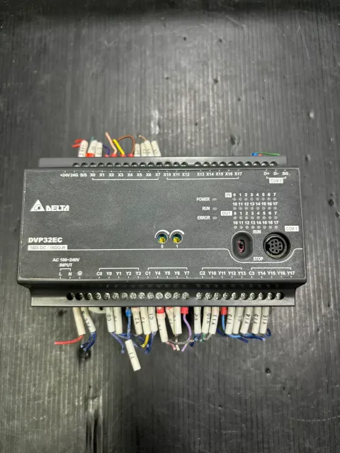 Delta DVP32EC00R3 PLC Module — product photo 1 of 21