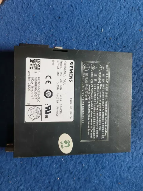 Siemens 6SL3210-5CB12-0AA0 Motor & Drive Component product photo 2