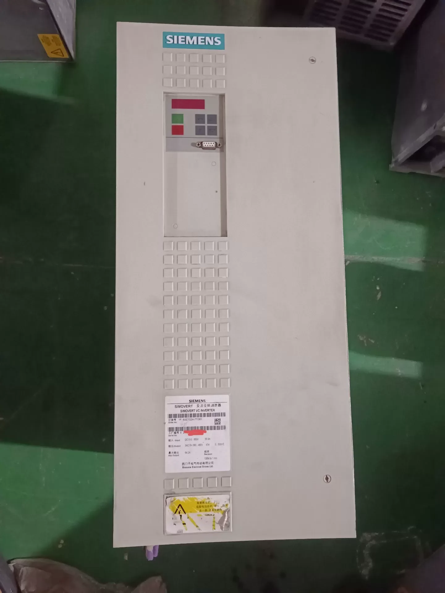 Siemens 6SE7024-7TD61 Industrial Automation Component product photo 1