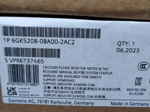 Siemens 6GK5208-0BA00-2AC2 Industrial Sensor — product photo 5 of 13