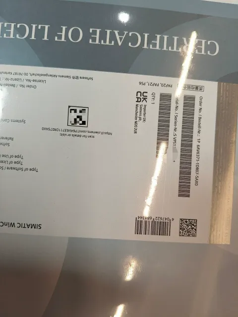 Siemens 6AV6371-1DR07-5AX0 Industrial Automation Component product photo 1