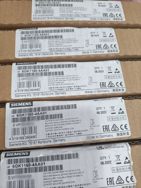 Siemens 6GK1160-4AA01 Industrial Automation Component product photo 1