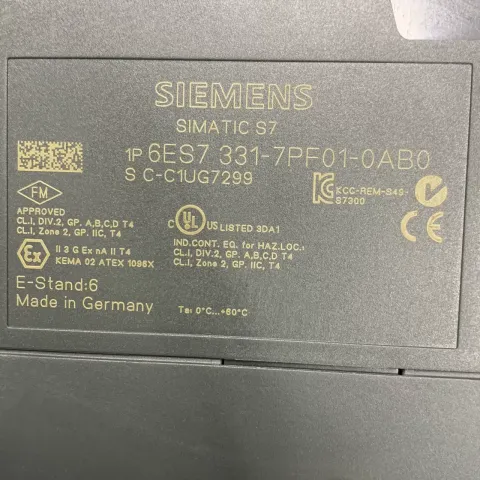Siemens 6ES7 331-7PF01-0AB0 Industrial Automation Component — product photo 2 of 10