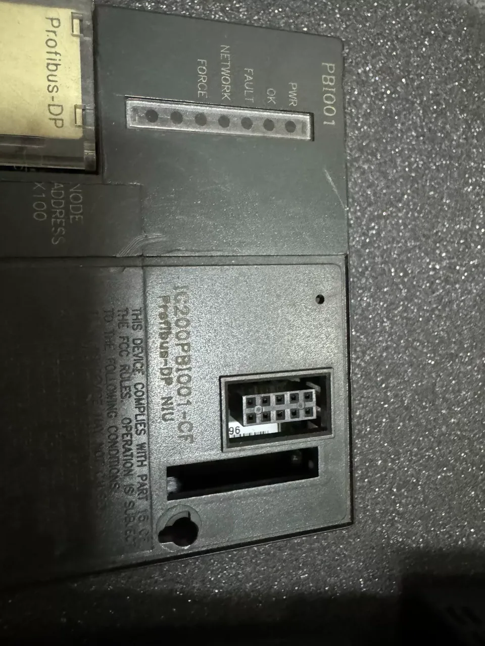 White Label IC200PBI001 PLC Module product photo 1