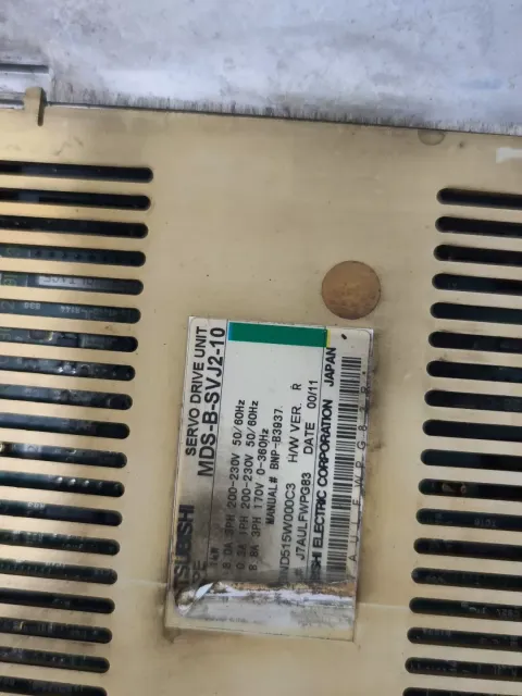 Mitsubishi MDS-B-SVJ2-10 Motor & Drive Component product photo 4