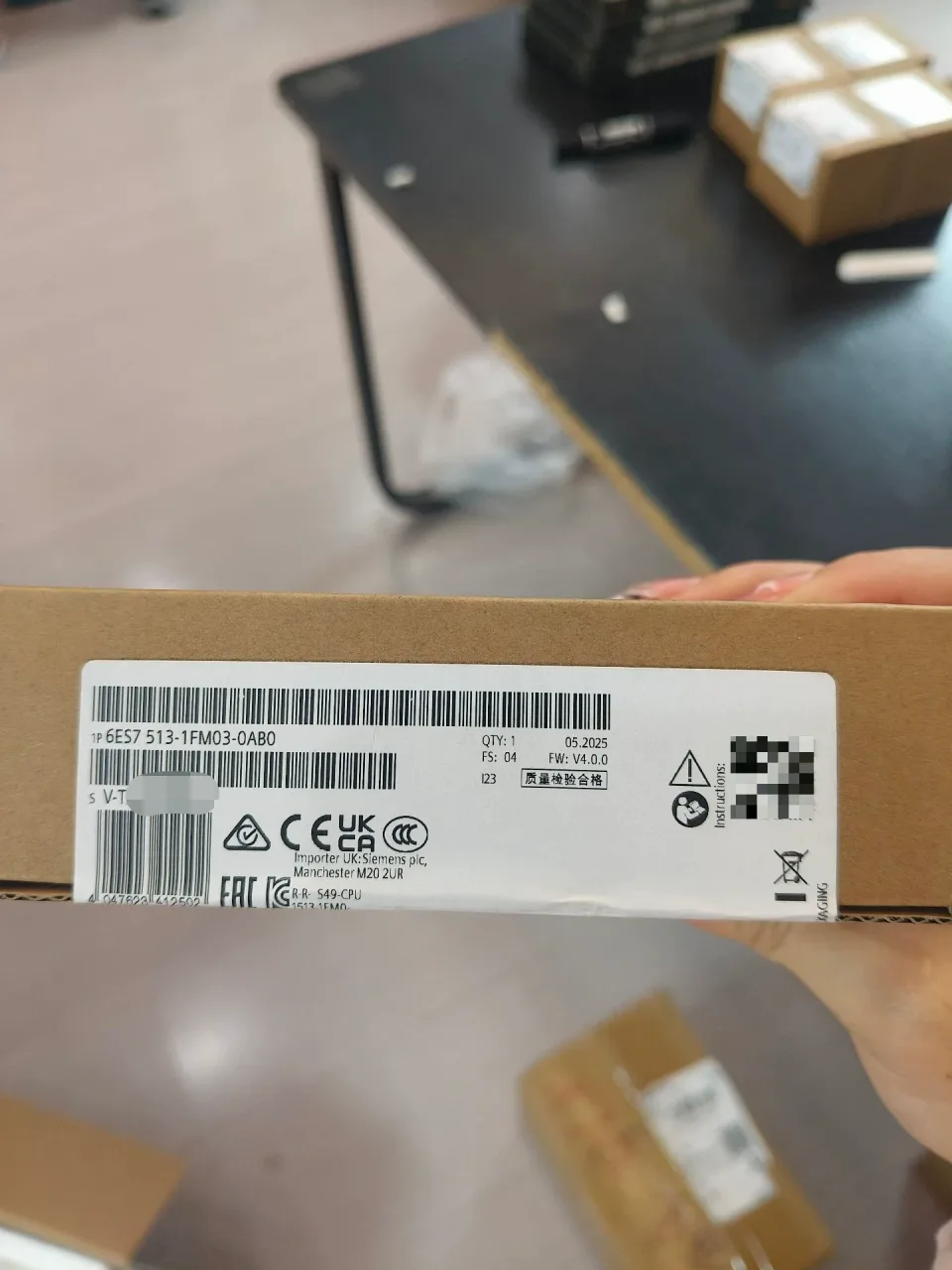 Siemens 6ES7513-1FM03-0AB0 Industrial Automation Component product photo 1