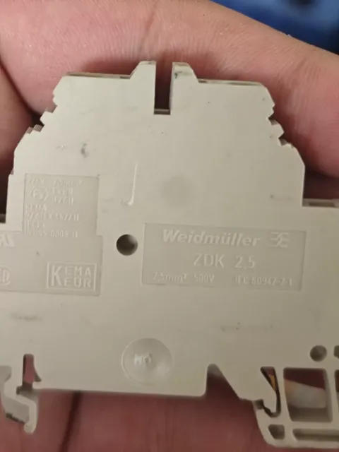 Weidmüller ZDK 2.5 / ZDU 2.5-2/3AN / TRZ 24VDC 1CO 1122880000 / DK5 Industrial Relay product photo 2