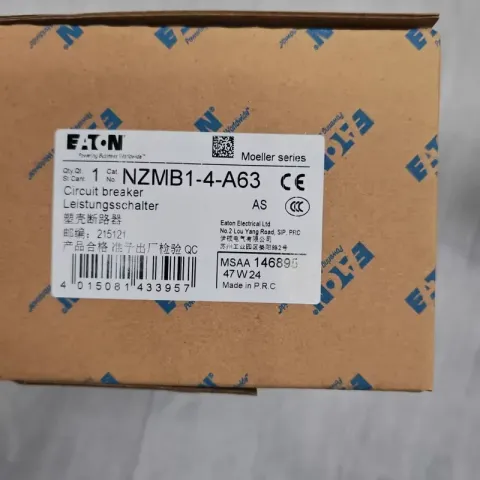 Eaton Moeller NZMB1-4-A63 Industrial Automation Component product photo 1