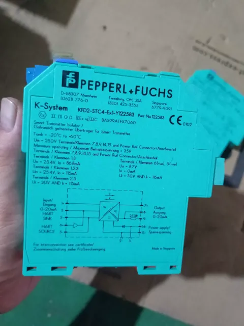 Pepperl+Fuchs KFD2-STC4-Ex1-Y122583 Power Electronics Module product photo 3