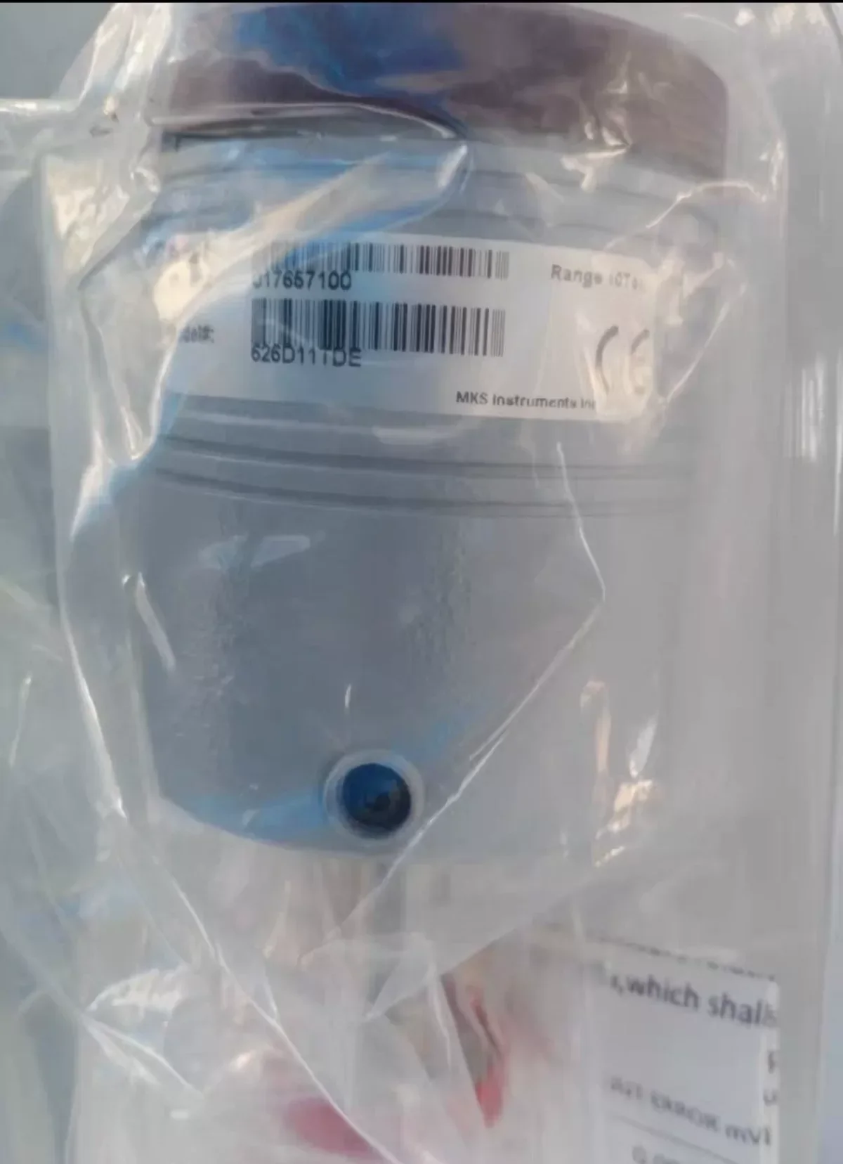 MKS 626D11TDE Industrial Sensor product photo 1