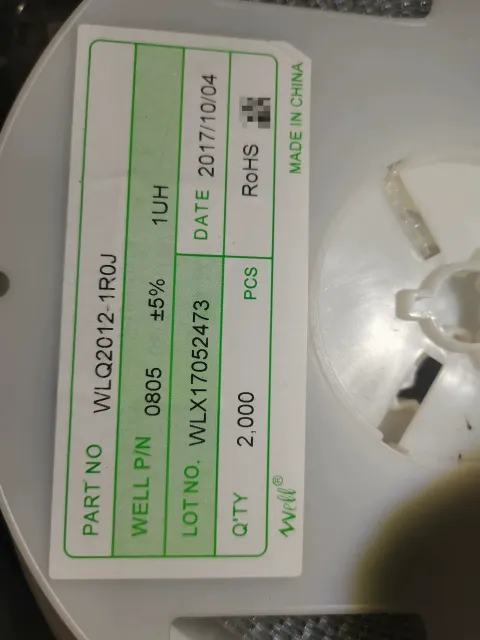 White Label WLQ2012-1R0J Industrial Automation Component product photo 1